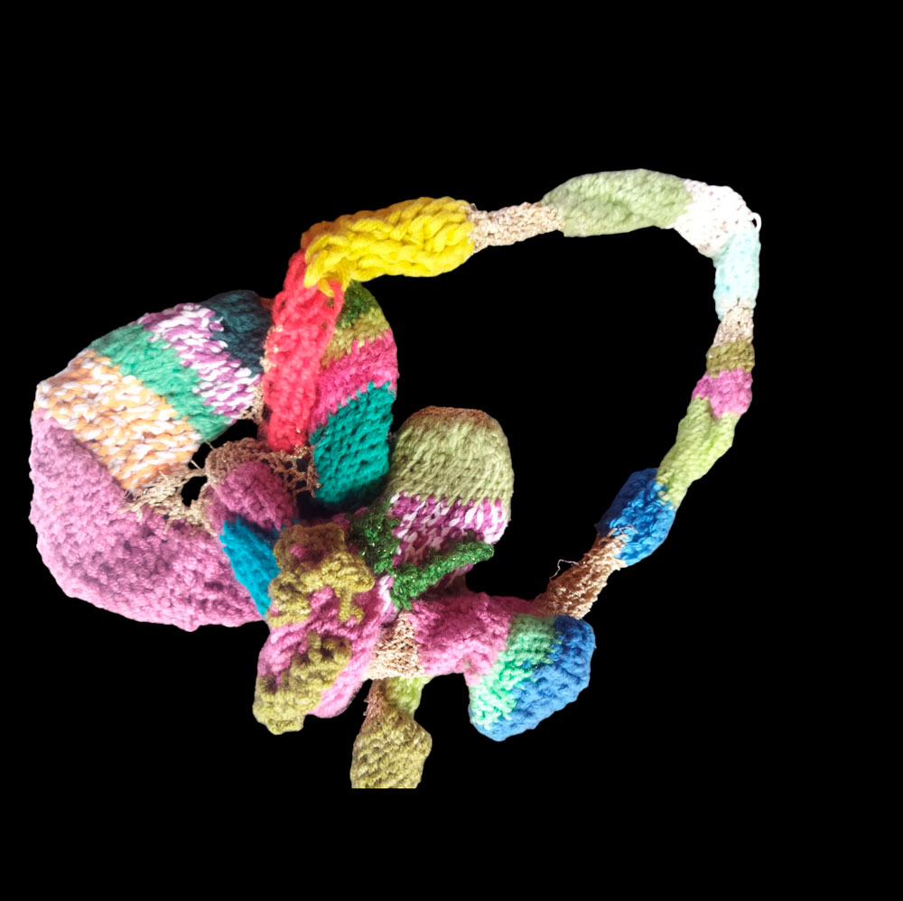 Collar joyería contemporánea