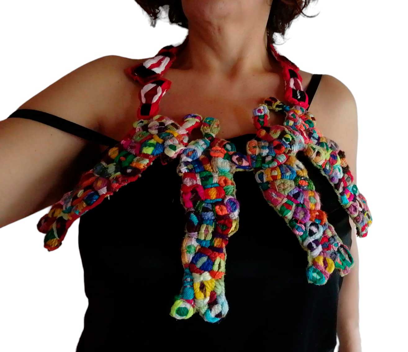 Collar joyería contemporánea