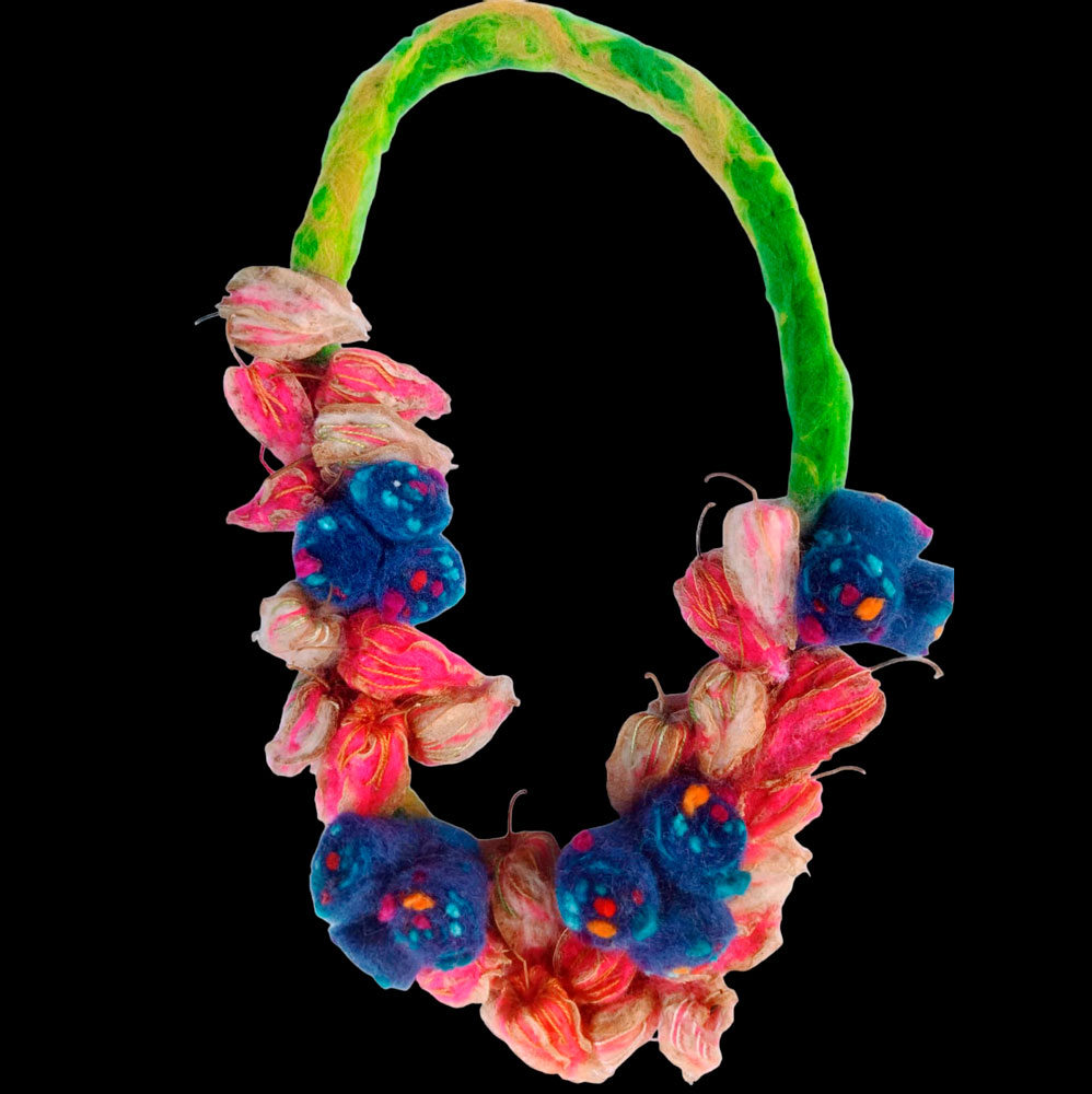 Collar joyería contemporánea